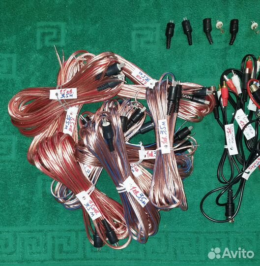 Кабели для подключения Советских усилителей