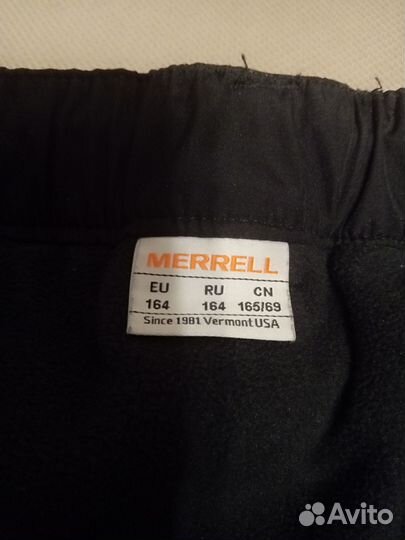 Продам брюки Merrell на флисе для мальчика, р. 164