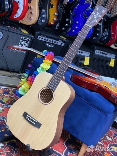 Акустическая Гитара Мини 3/4 Cort Earth + чехол