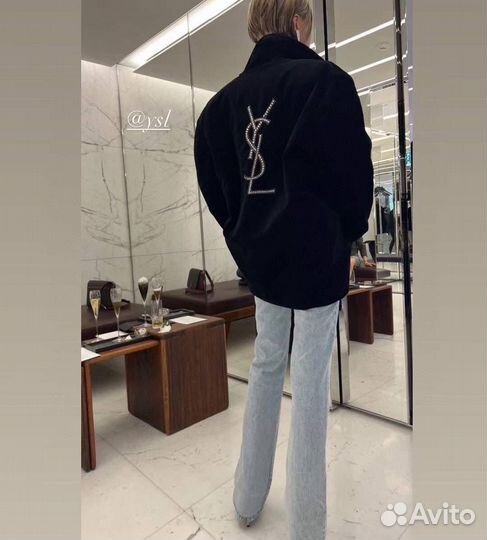 Saint Laurent пальто женское