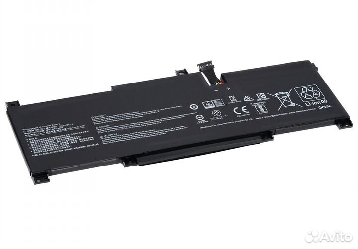 Аккумулятор BTY-M49 к MSI Prestige 14, Prestige 14, Summit E14 Series, p/n: 3ICP6/71/74, 11.4V (4600