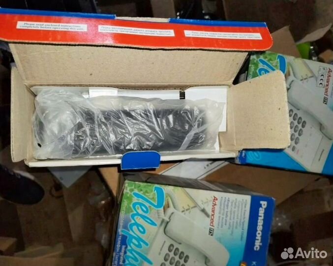 Телефон Panasonic проводной новый