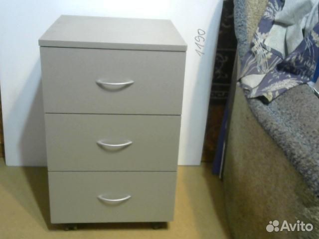 Тумбочка офисная выкатная