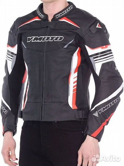Vmoto Мотокуртка Vmoto Avalon Black/Red
