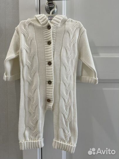 Вязанный комбинезон