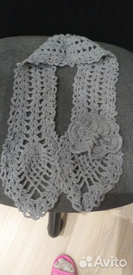 Шаль - косынка и шарф новые
