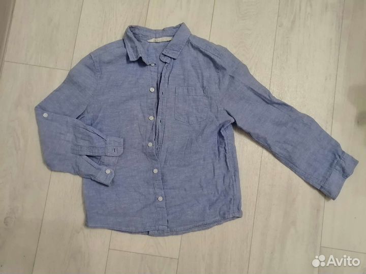 Рубашка школьная для мальчика 122-128