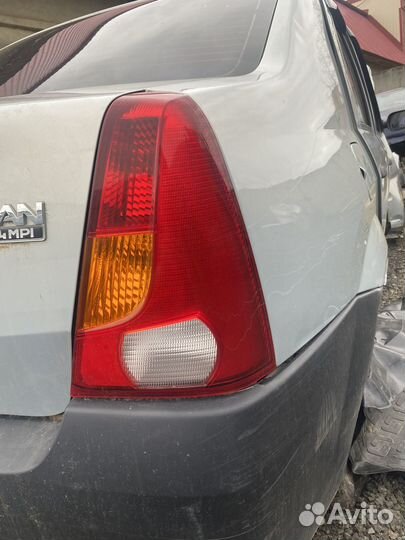 Задний правый фонарь renault logan 1