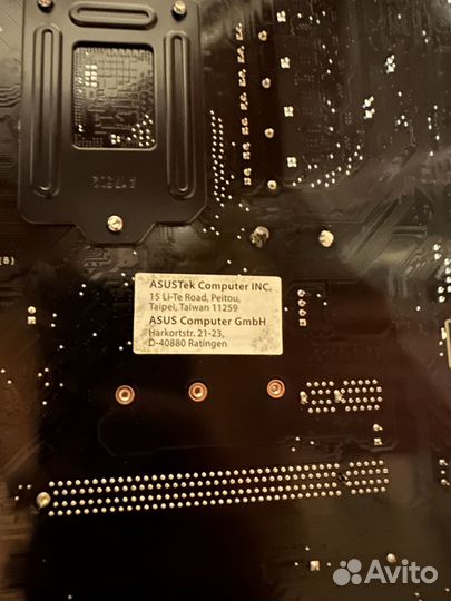 Материнская плата asus prime z370-P