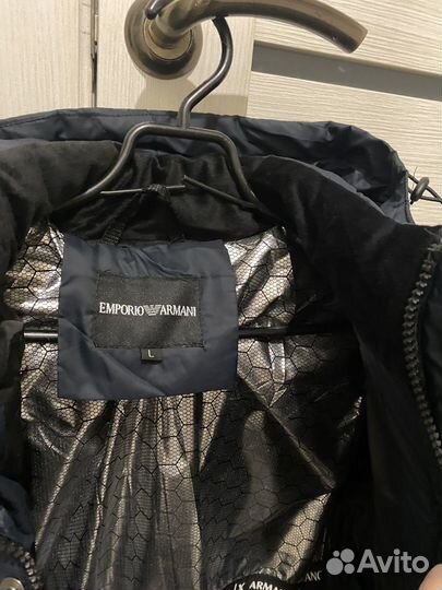 Armani exchange пуховик зимний