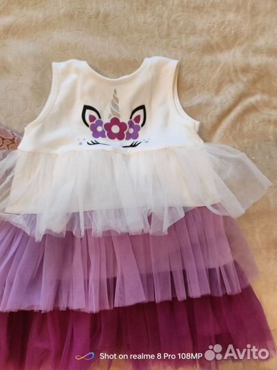 Нарядные платья на девочку рост 80-86