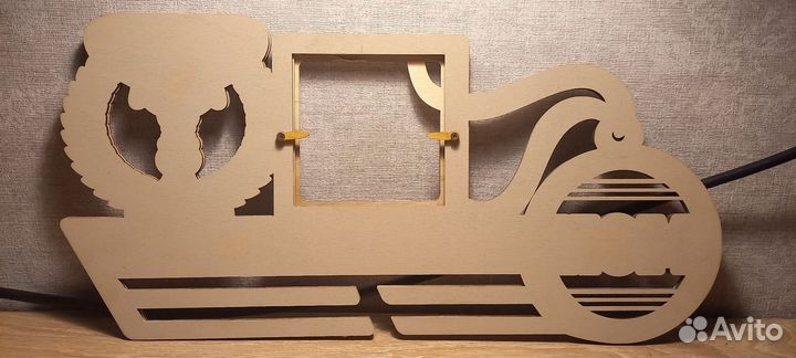 Медальница с рамкой для фото 40*20см