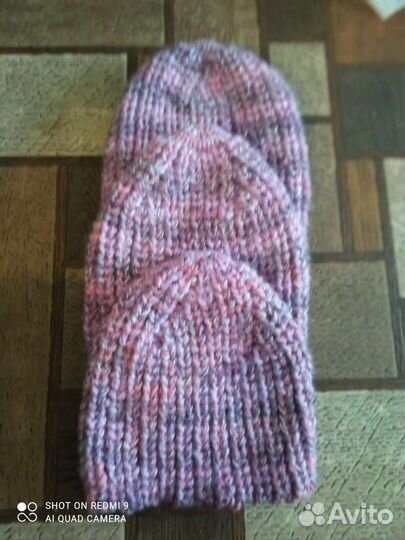 Шапка женская вязанная