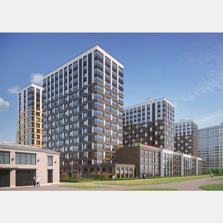 3-к. квартира, 76,3 м², 6/15 эт.