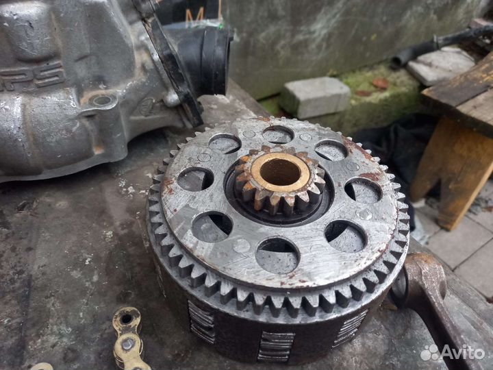 Мотор kawasaki kx 125/250 на запчасти