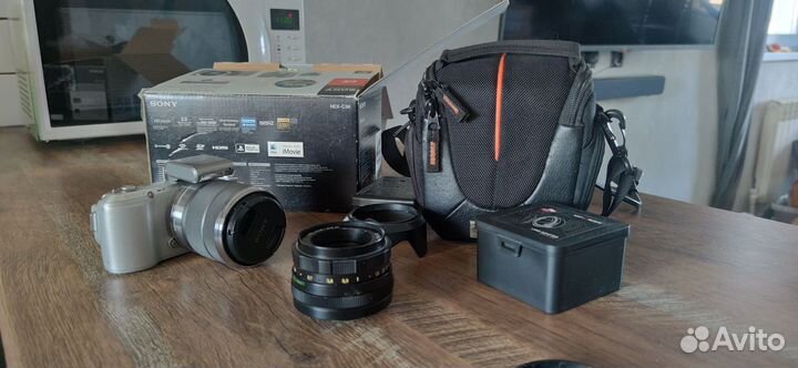 Шикарный компактный фотоаппарат Sony nex C3