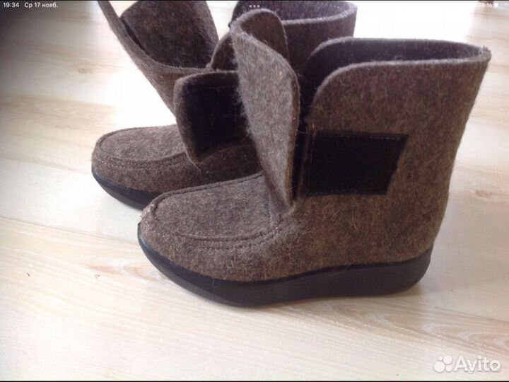 Валенки на липучках