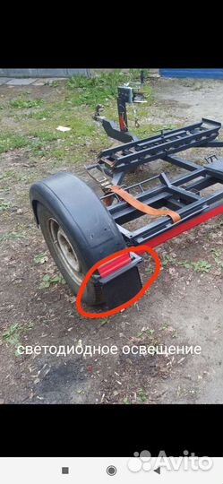 Прицеп подкат эвакуатор частичной погрузки