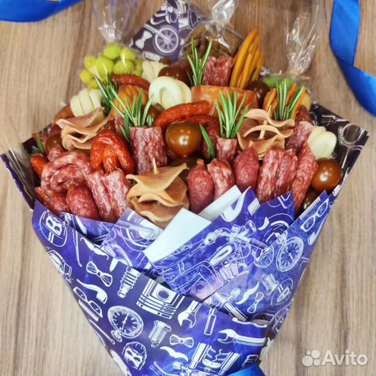 Мужской букет. Съедобный подарок