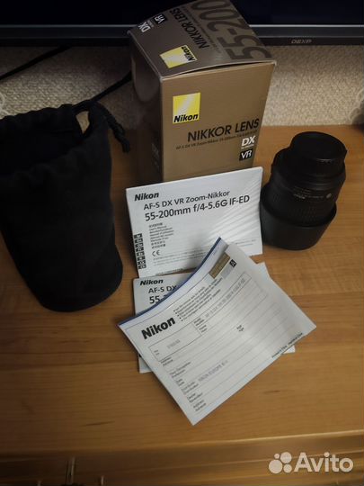 Объектив Nikon 55-200 мм
