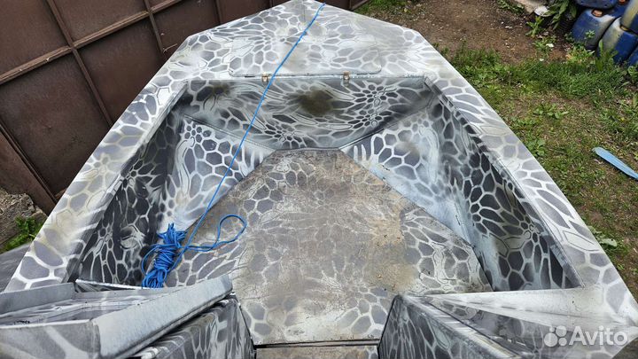 Лодка катер из пнд