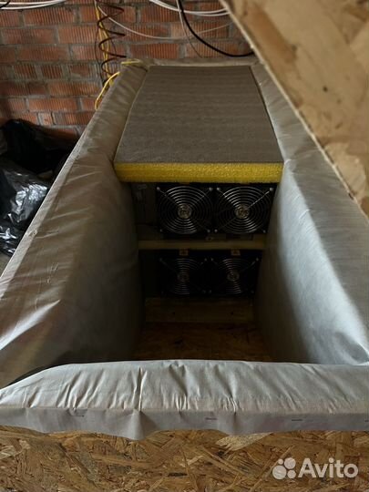 Шумобокс и два antminer