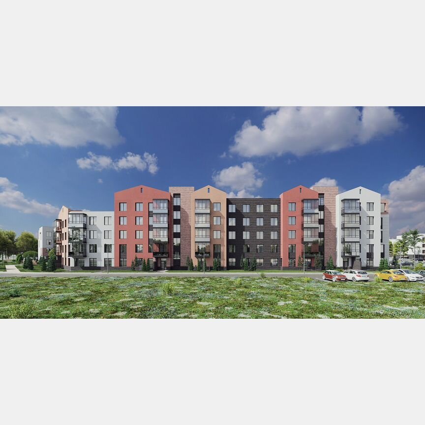 2-к. квартира, 71,2 м², 5/5 эт.