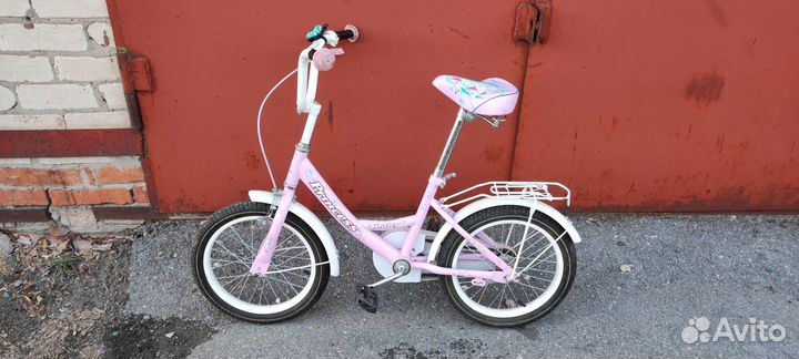 Детский велосипед для девочки 16