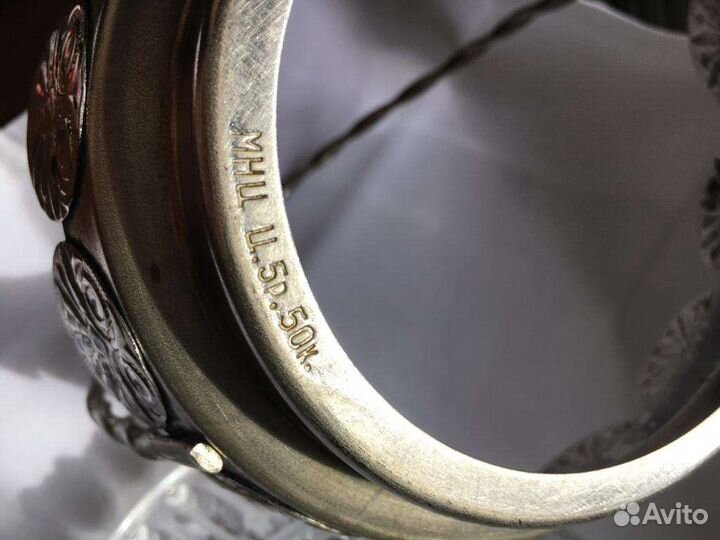 Конфетница СССР, хрусталь, мельхиор