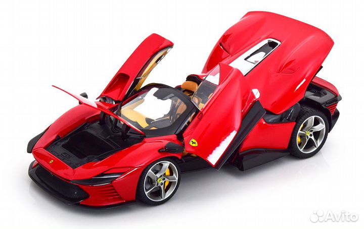 Ferrari Daytona SP3 2021 red Bburago 1:18