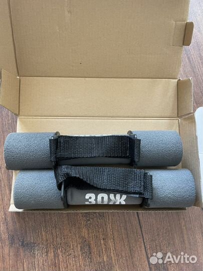 Гантели мягкие с ручкой 1 кг