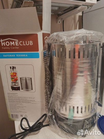 Электрошашлычница Homeclub SC-KG10N