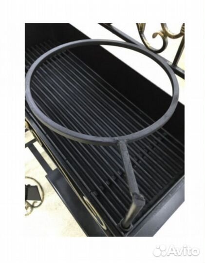 Мангал с зольником