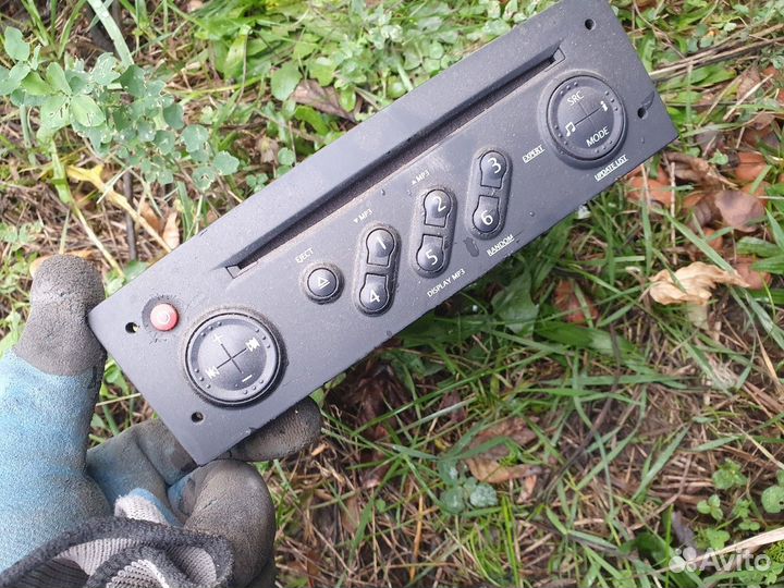 Renault Megane 2 рест. MP3 магнитола штатная