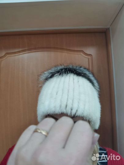 Шапка норковая женская
