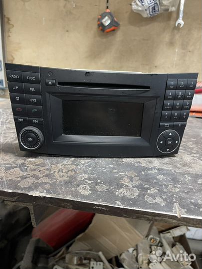 Магнитофон mercedes