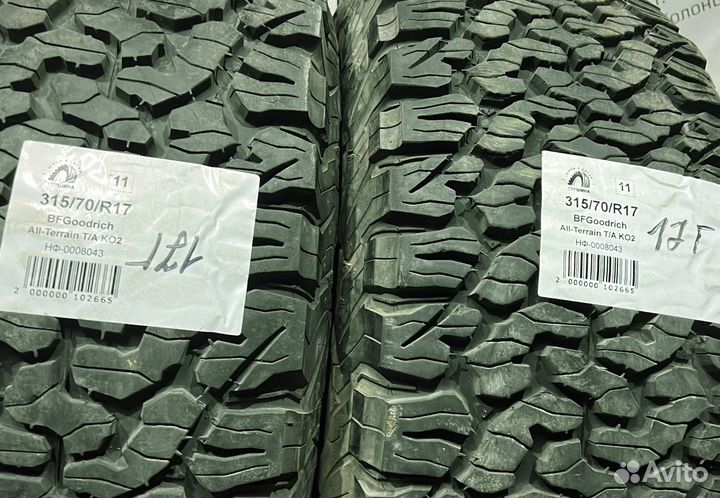 Bfgoodrich All-Terrain T/A KO2 315/70 R17 94Y