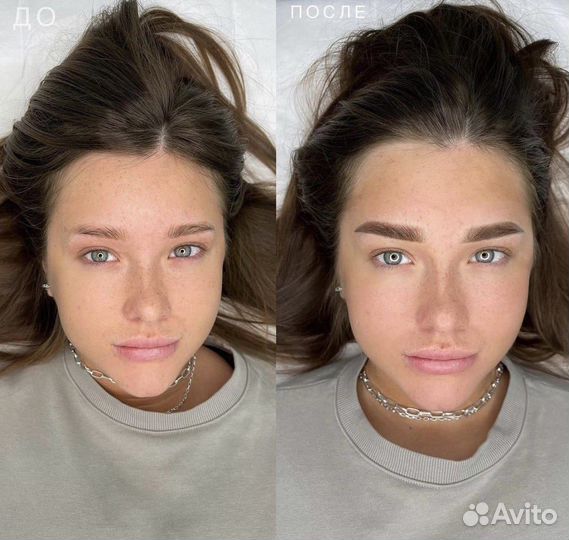 Перманентный макияж бровей