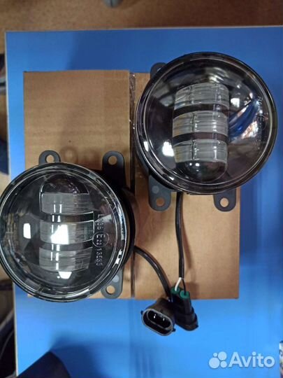 Фары противотуманные LED диодные vesta granta 2 FL