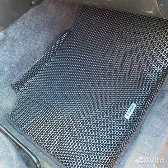 Коврики EVA 3Д на Гранд Витара черный+черный