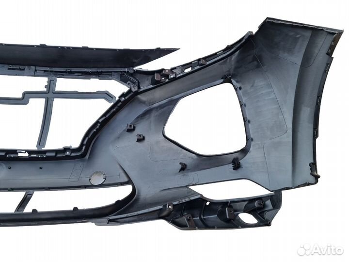 Hyundai Santa Fe 4 18-20 бампер передний голый