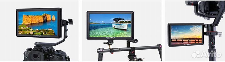 Накамерный монитор Feelworld T7 Plus, FW568