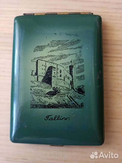 Портсигар Tallinn винтаж ссср. Редкость