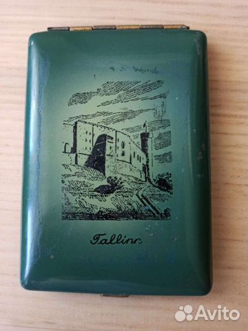 Портсигар Tallinn винтаж ссср. Редкость