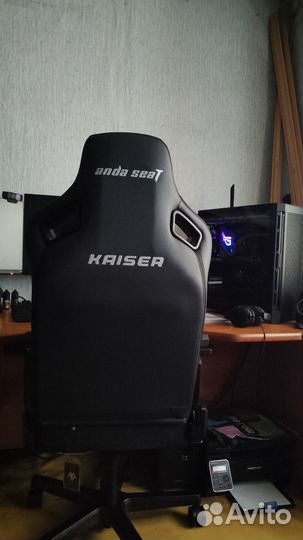 Кресло игровое AndaSeat Kaiser 3 XL черный