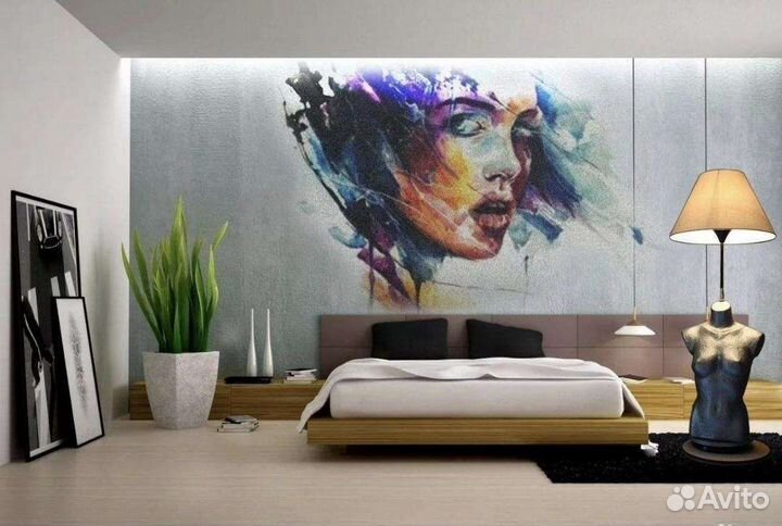 Роспись стен/ Печать вертикальным принтером