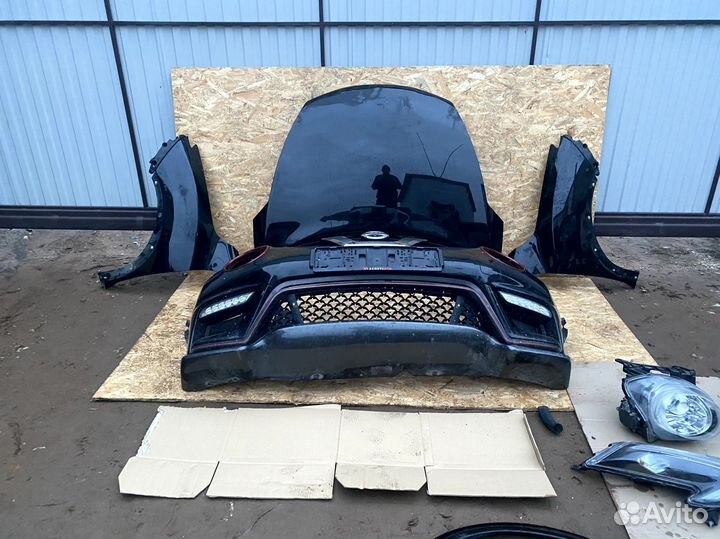 Капот бампер ноускат Nissan Juke Ниссан Жук