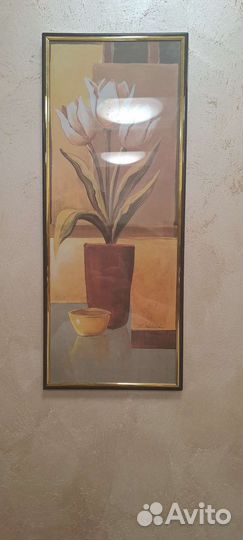 Картина маслом на холсте цветы