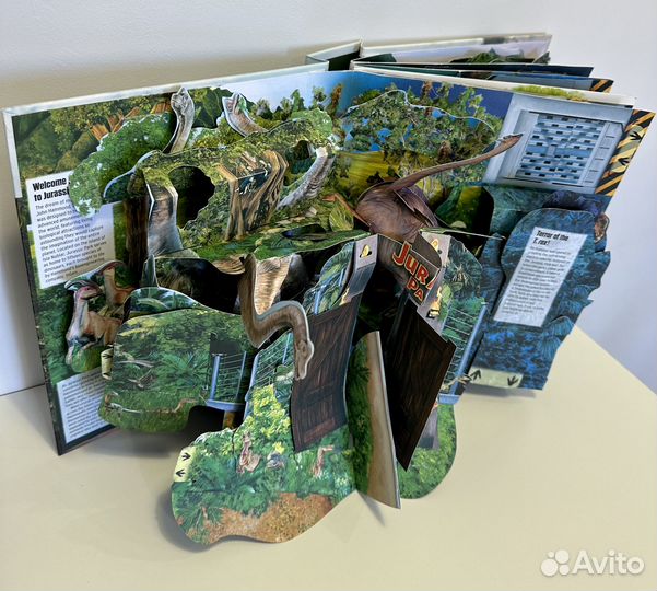 Мир Юрского Периода Книга - Jurassic World Pop Up