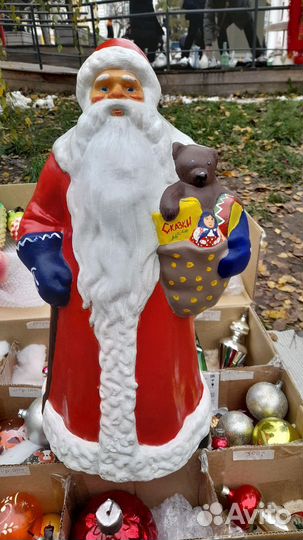 Дед мороз из папье-маше (ссср, 1963 г.)